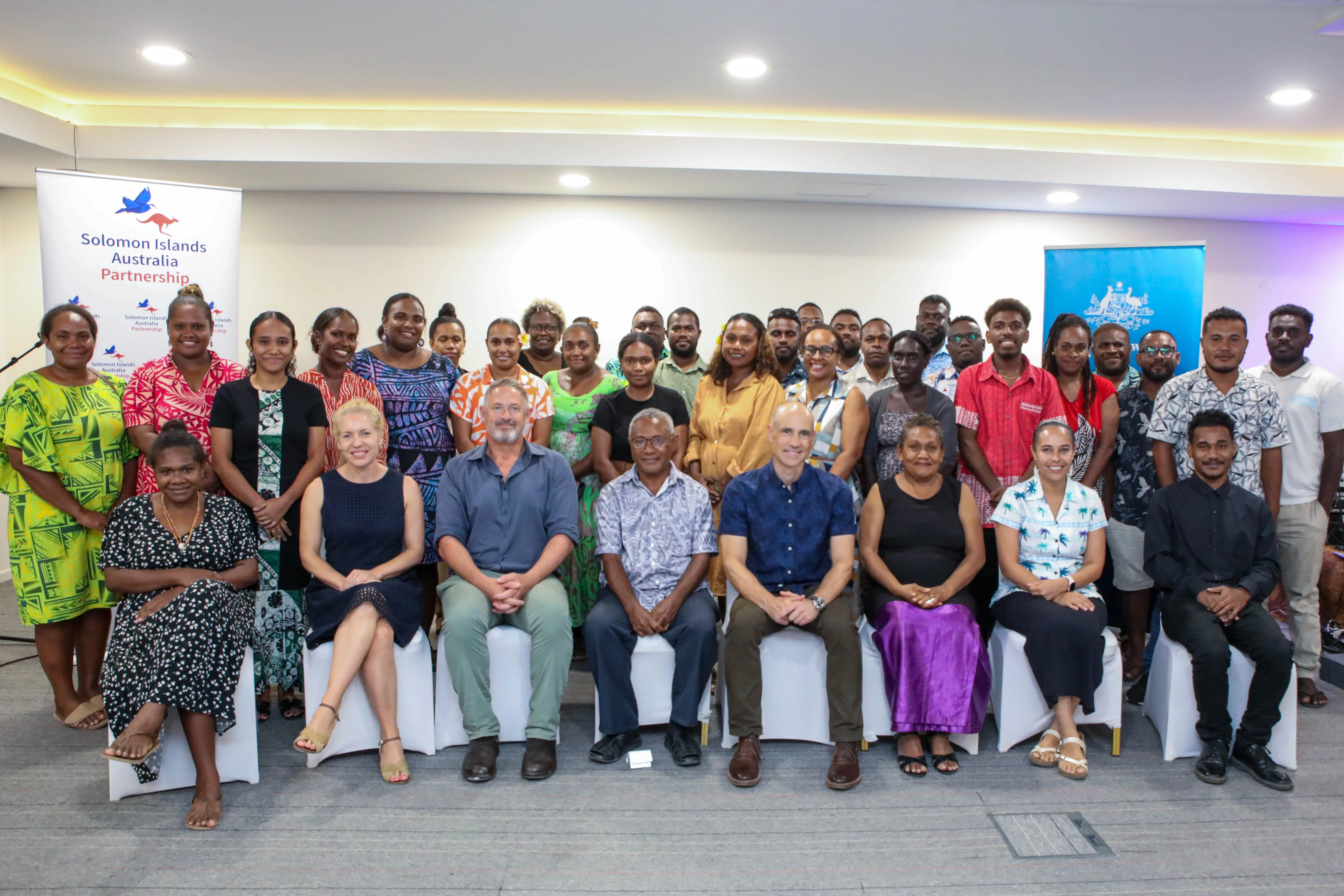 Group photo with 2026 intake