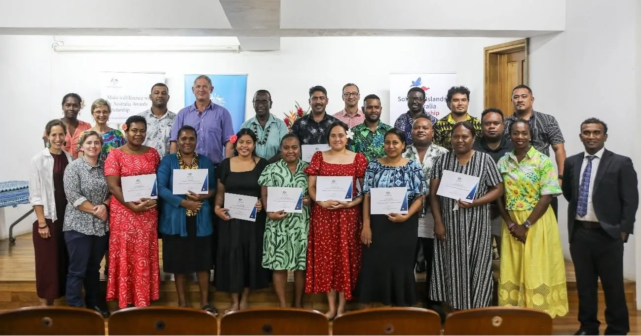 Solomon Islands short Course Students