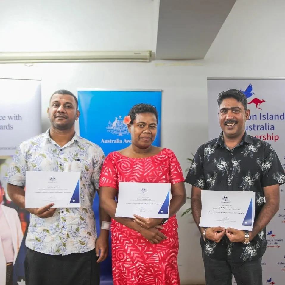 Pacific Students on Short Course